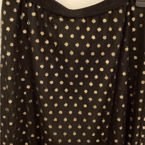 Gold polka dots skirt - Picture 3 of 4